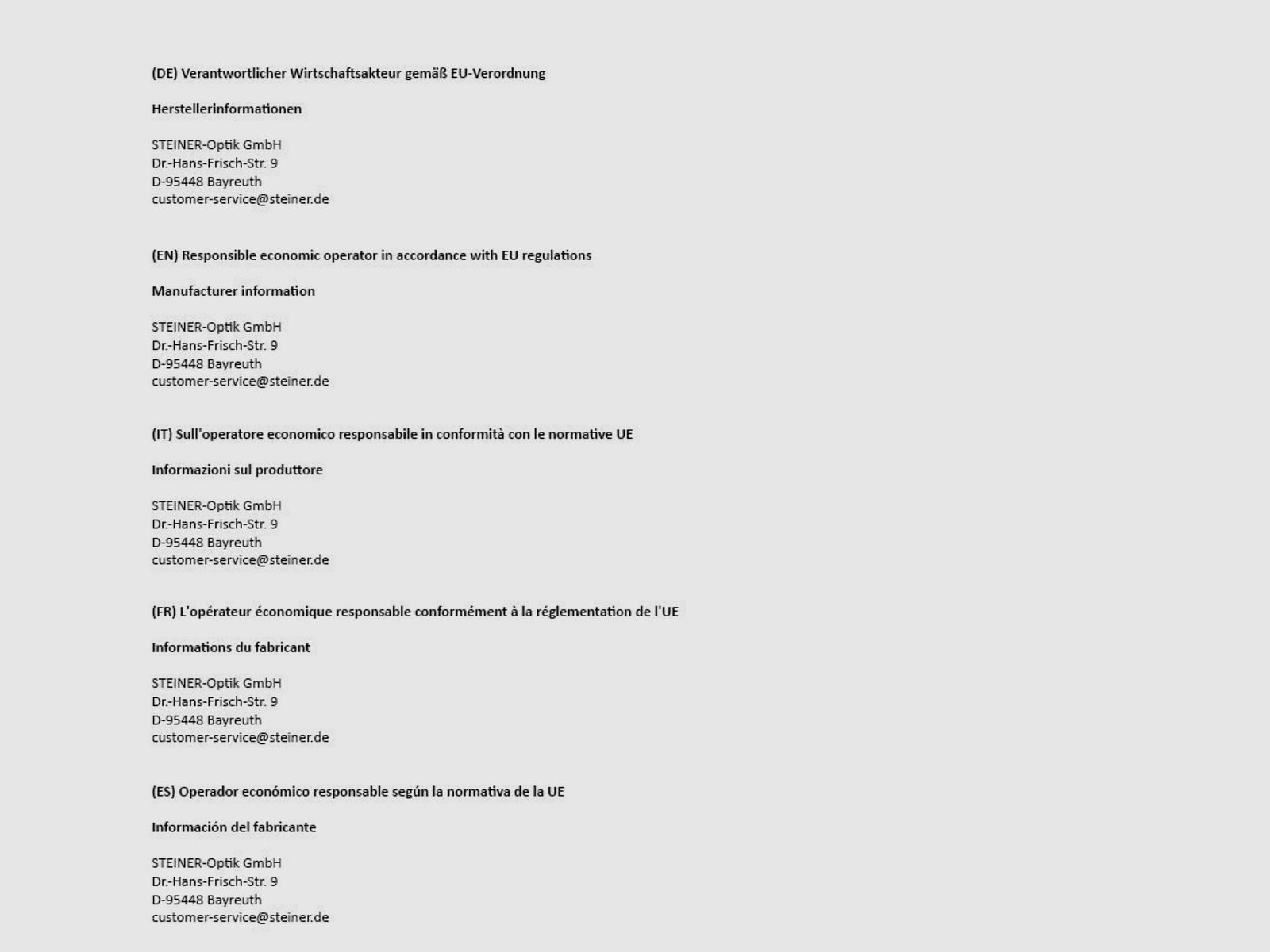 Steiner 202287660 Ranger 4 3-12x56 mit Absehen LA-4A-I 2. Bildebene