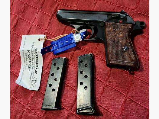 Kat.B Walther PPK Dural Cal. 7.65 (.32) Browning