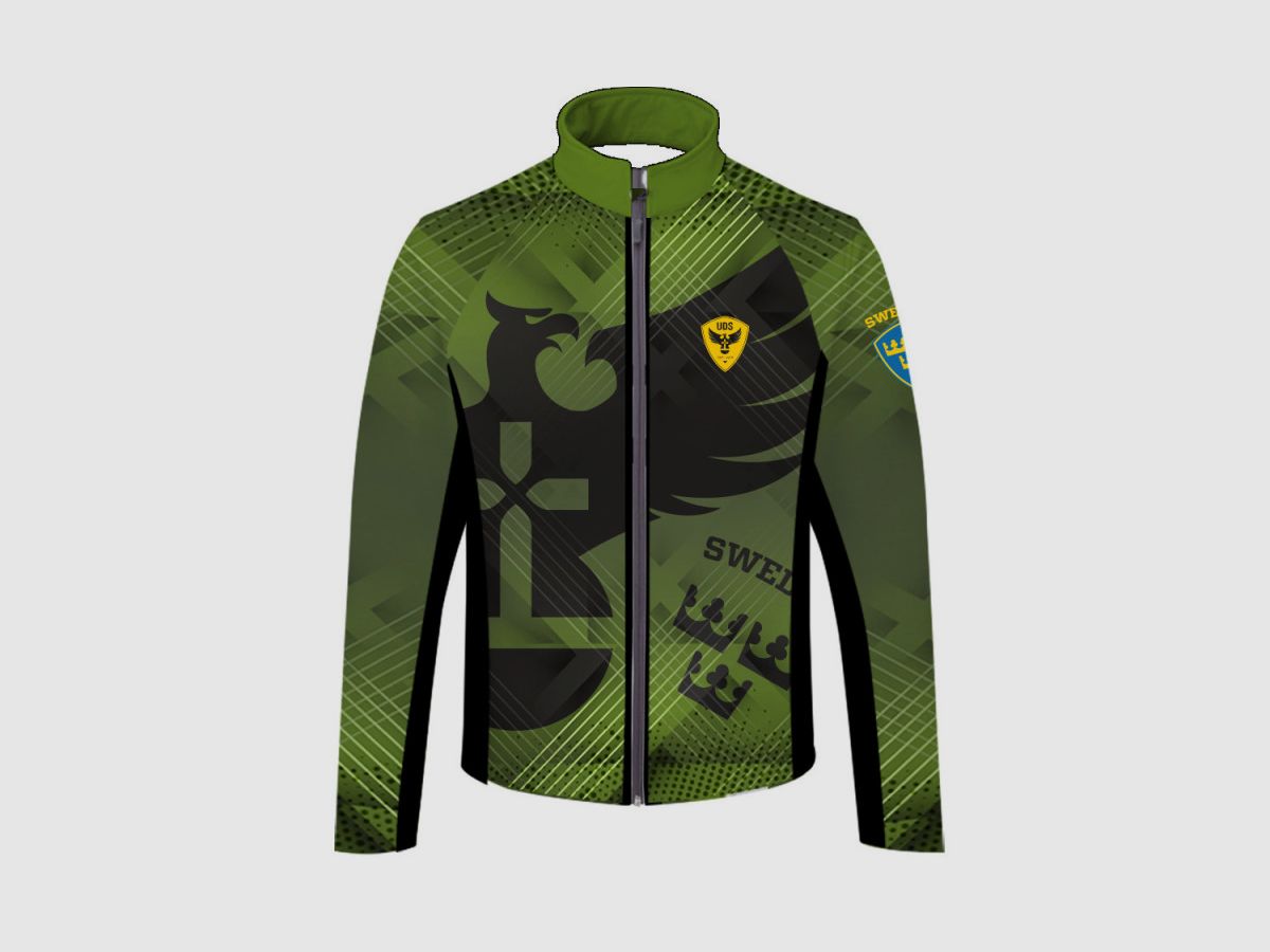 DED UPPSALA UDS Soft Shell Jacket, size: 8XL, Custom Name: With Custom Name, image 3 sur 3
