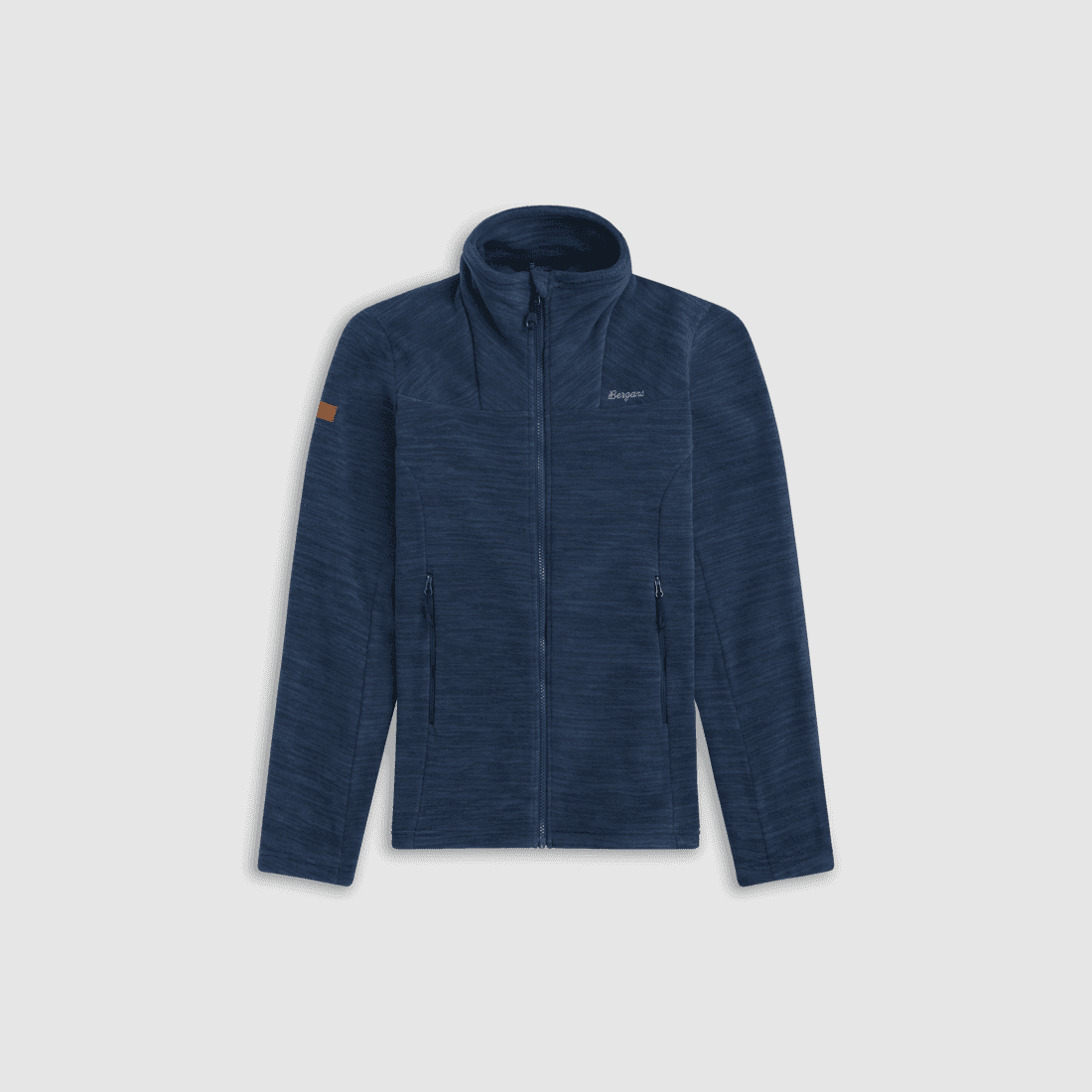 Bergans Hareid Fleece Jacket Dames Marineblauw L