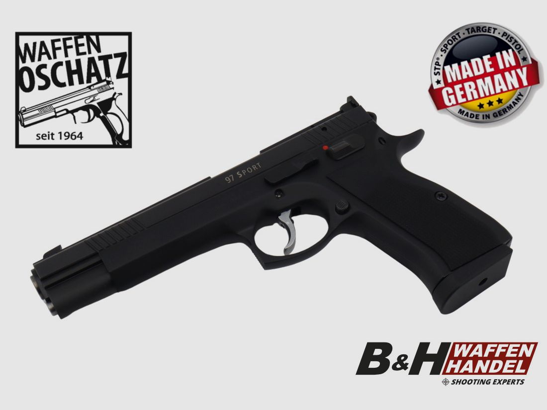 Neuwaffe, auf Lager: Waffen Oschatz CZ97 Sport Kaliber: .45Auto 6 Zoll Sportpistole 6"