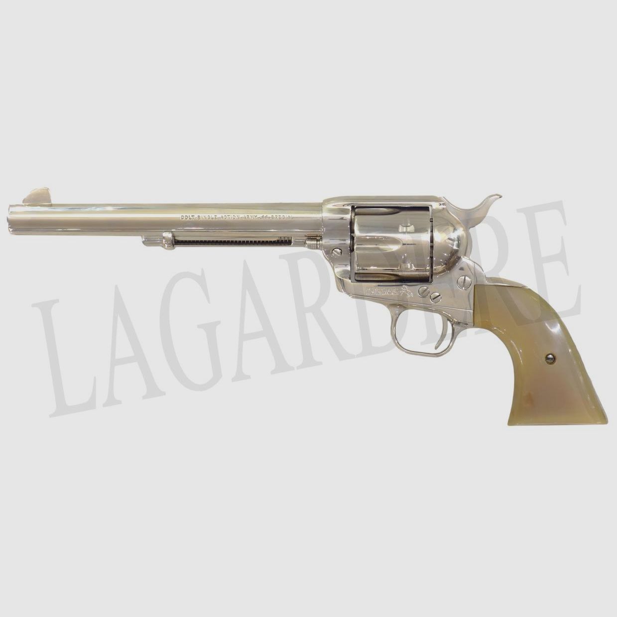 COLT SAA 7.5" NICKEL (REVOLVER)