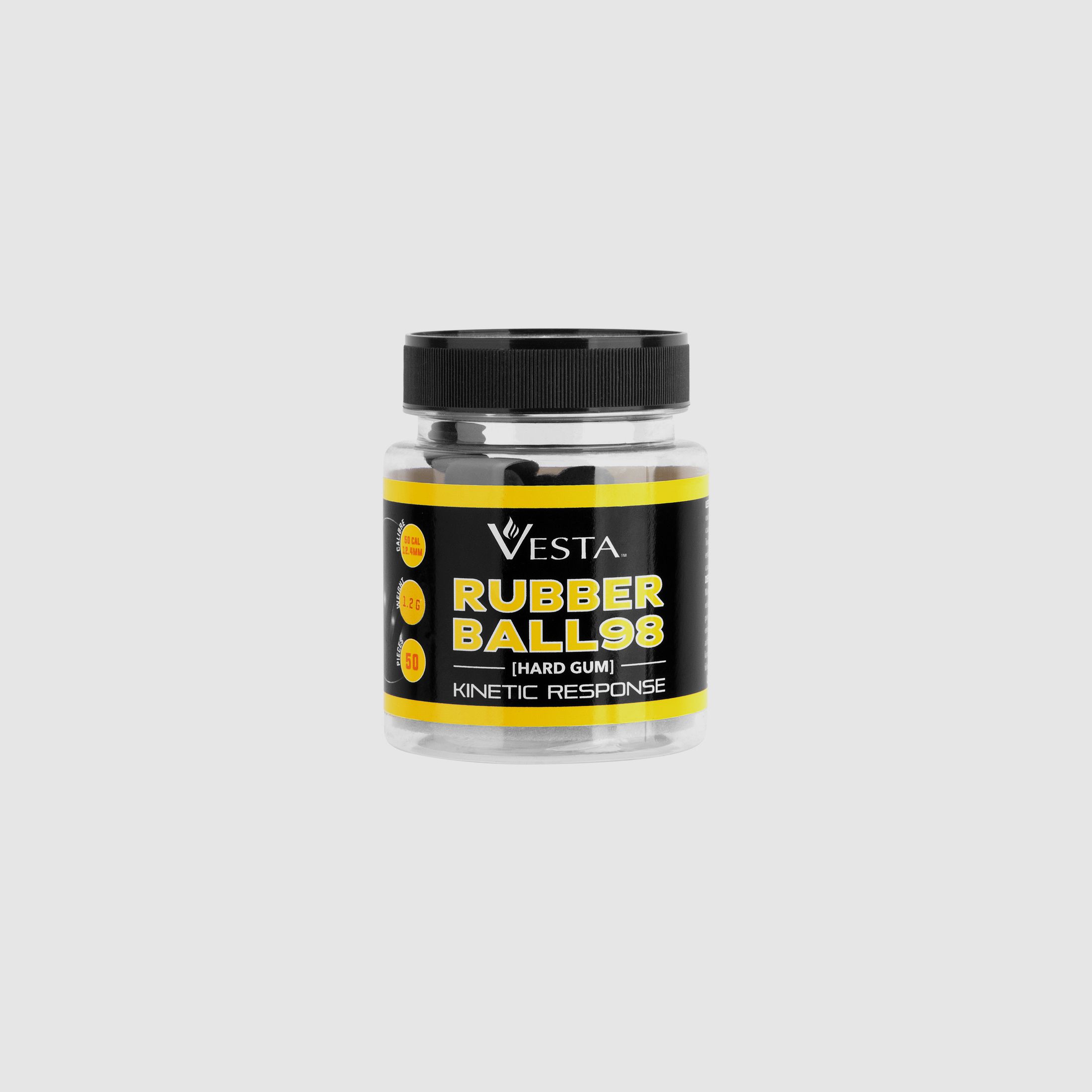 VESTA Rubber Ball 98 .50 Gummigeschosse 1,2g 50 Stück