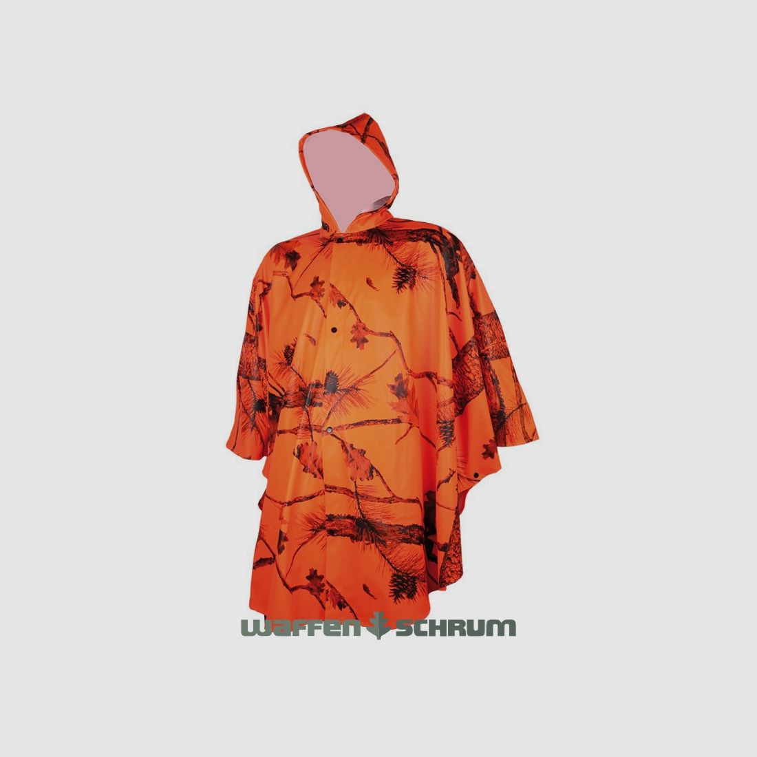 Treeland Poncho PU orange Camo