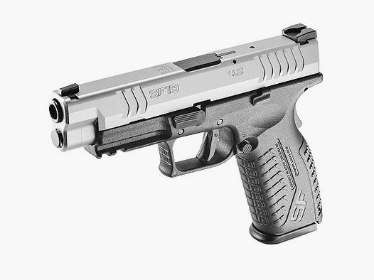 Pistole HS Produkt SF19 Schwarz/Inox 4,5″ 9×19