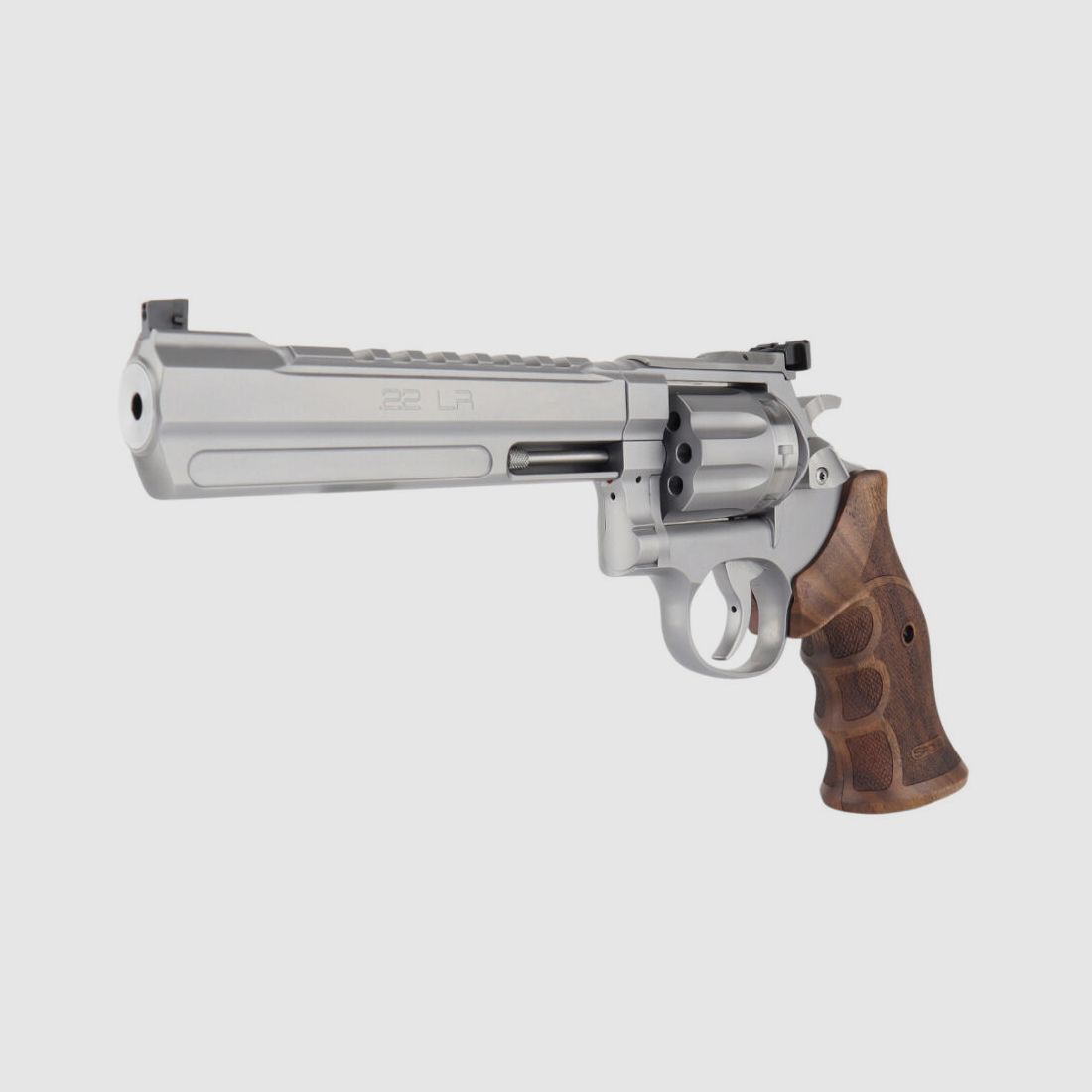 SPOHR 286 Competition Stainless .22lr 6 Inch Revolver Made in Germany