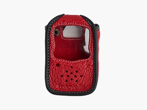 Bolsa de cuero Lafayette Micro 5 roja