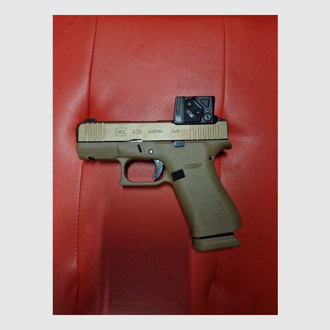 GLOCK 43X COMBO MIT COA COYOTE 9x19mm, image 3 sur 4