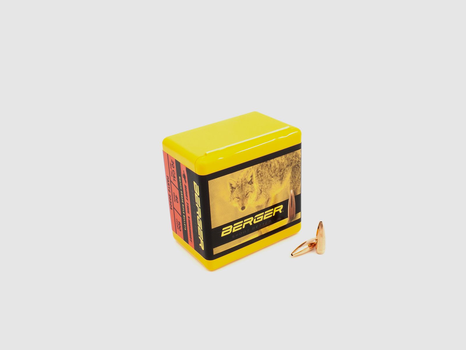 Proiettile Berger .20 BT Varmint 40GR 100 Pezzi