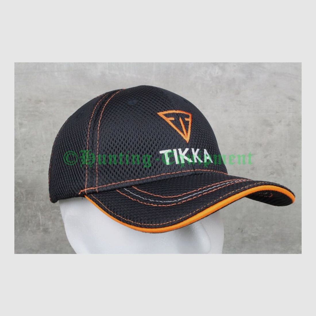 Tikka Cap Black Mesh
