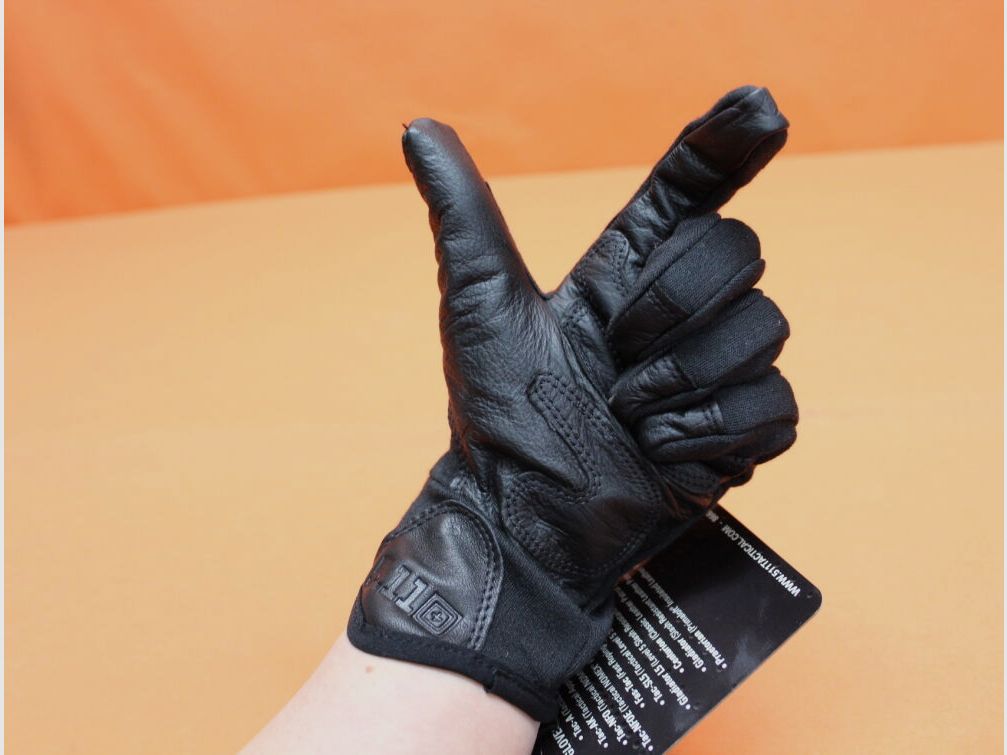 5.11 5.11 Tac-NFO Enhanced Flight Glove (59304) 019 Black/ Tactical glove made of NOMEX and leather size L