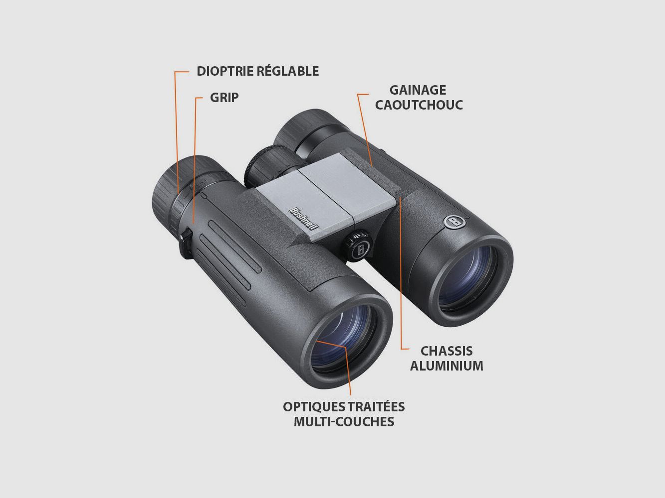 Bushnell Powerview 2 8x42 mm Fernglas, Bild 2 von 8
