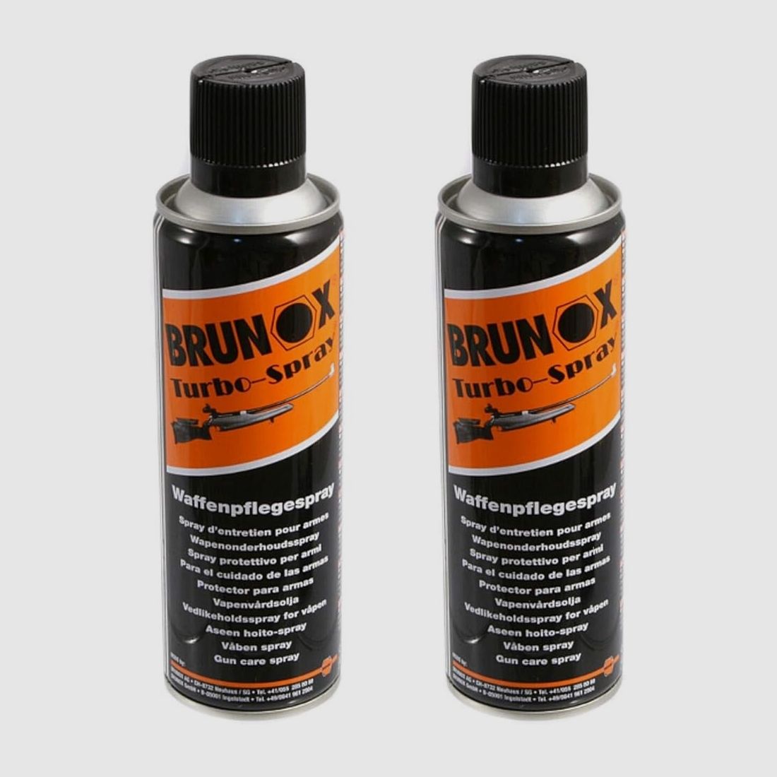 Brunox Waffenpflegespray - 2 Dosen a 300 ml