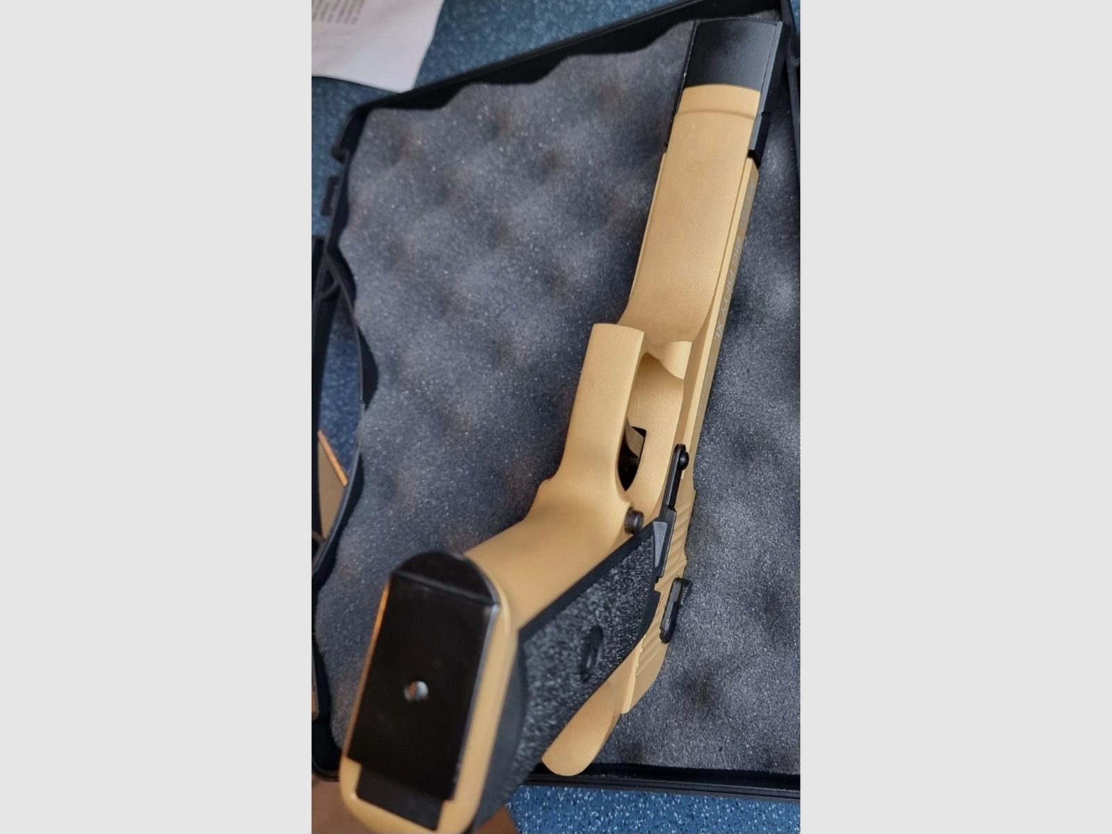 Retay Big Fifty XL en bicolor (negro/dorado) nuevo y original empaquetado + accesorios