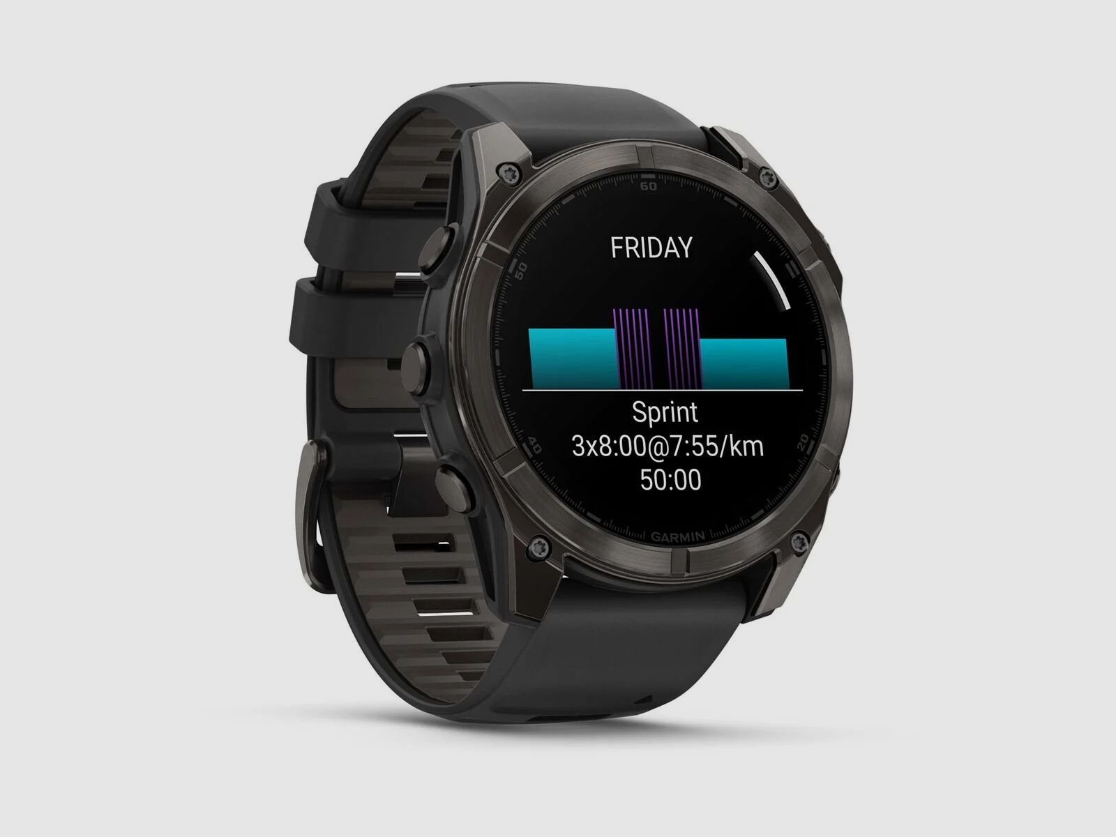 Garmin Fenix 8 51mm Amoled Sapphire Titan - Sportuhr