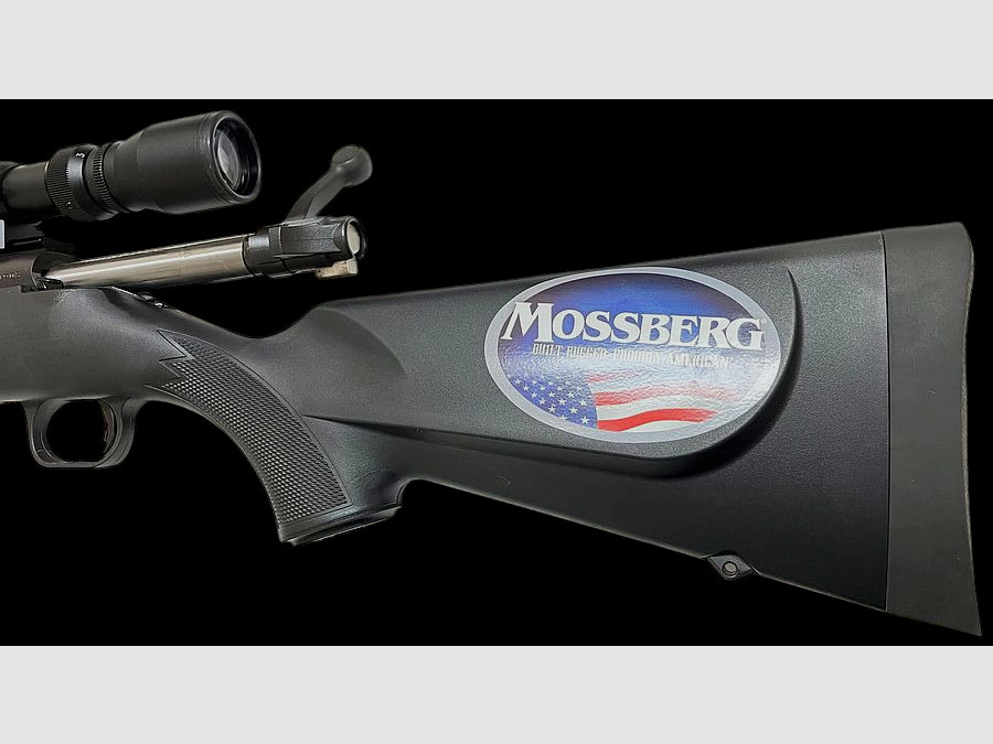 0€ Versand " Neuware "  Paketangebot: Repetierbüchse Mossber 100 Kal. 243 mit Zielfernrohr 3-9x40 Absehen 4