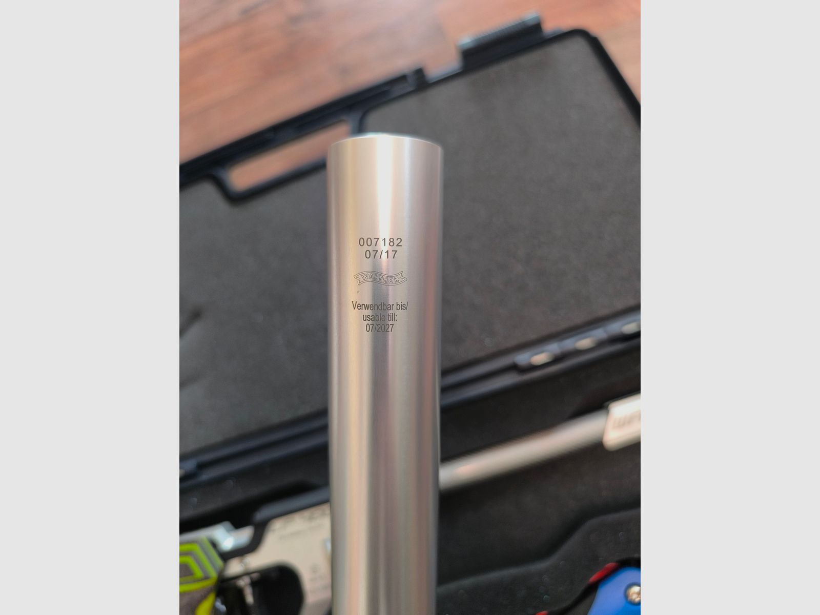 <p>Carabine à air comprimé Walther LP 400 Carbon</p>