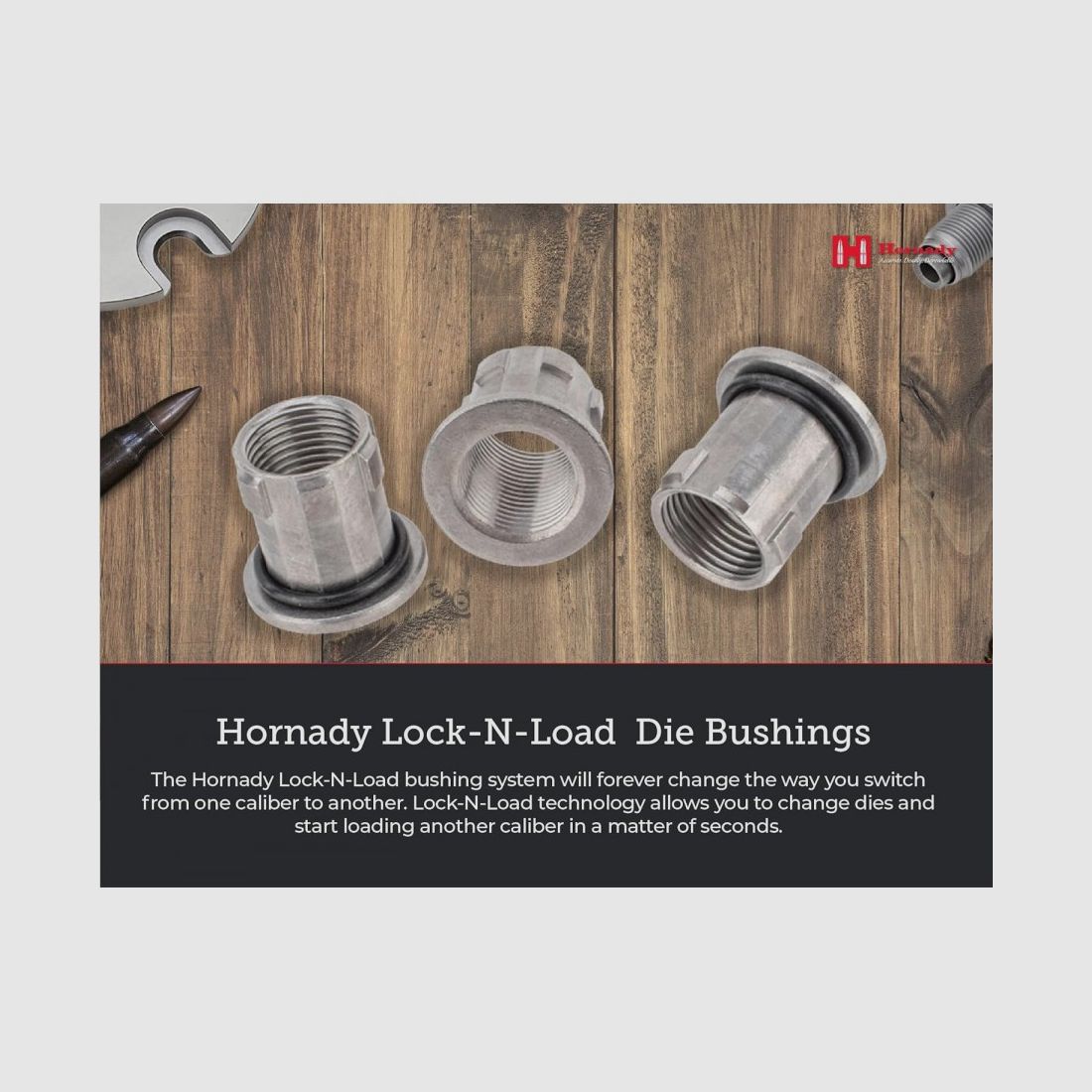 Hornady DIE BUSHING 3 PACK, imagen 4 de 4