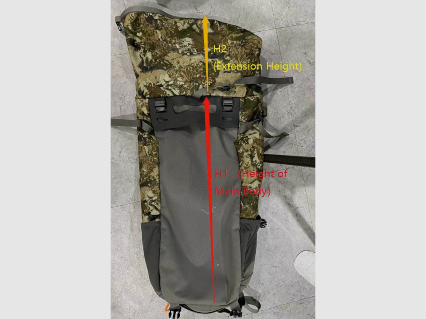 Backpack Spika Drover Hauler Biarri 40 L, image 3 of 3