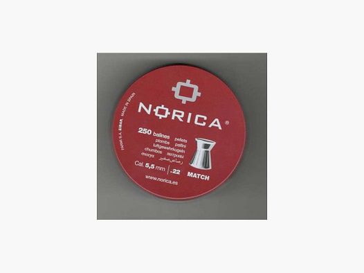 Kulki NORICA MATCH kal. 5,5 mm (250 szt.)