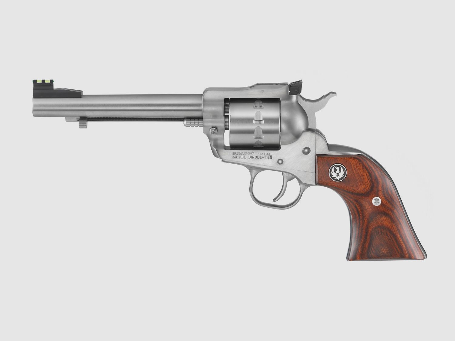 Revolver RUGER SINGLE TEN 22L 5.1/2&Prime; INOX 10CPS, image 2 sur 5