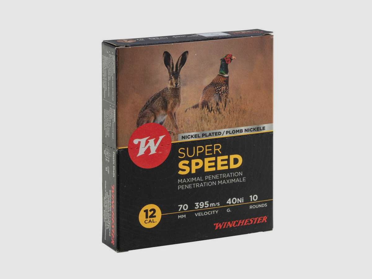 Winchester 12/70 Super Speed G2 Nickel Plated 40g - Super Speed G2 Nickel Cal. 12-70, base of 23, 40 gr, N°4, image 2 of 4