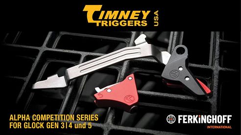 Timney Trigger GLOCK GEN 3|4 - Workshop - Drop-In-Matchabzug für Glock-Pistolen - Deutsch