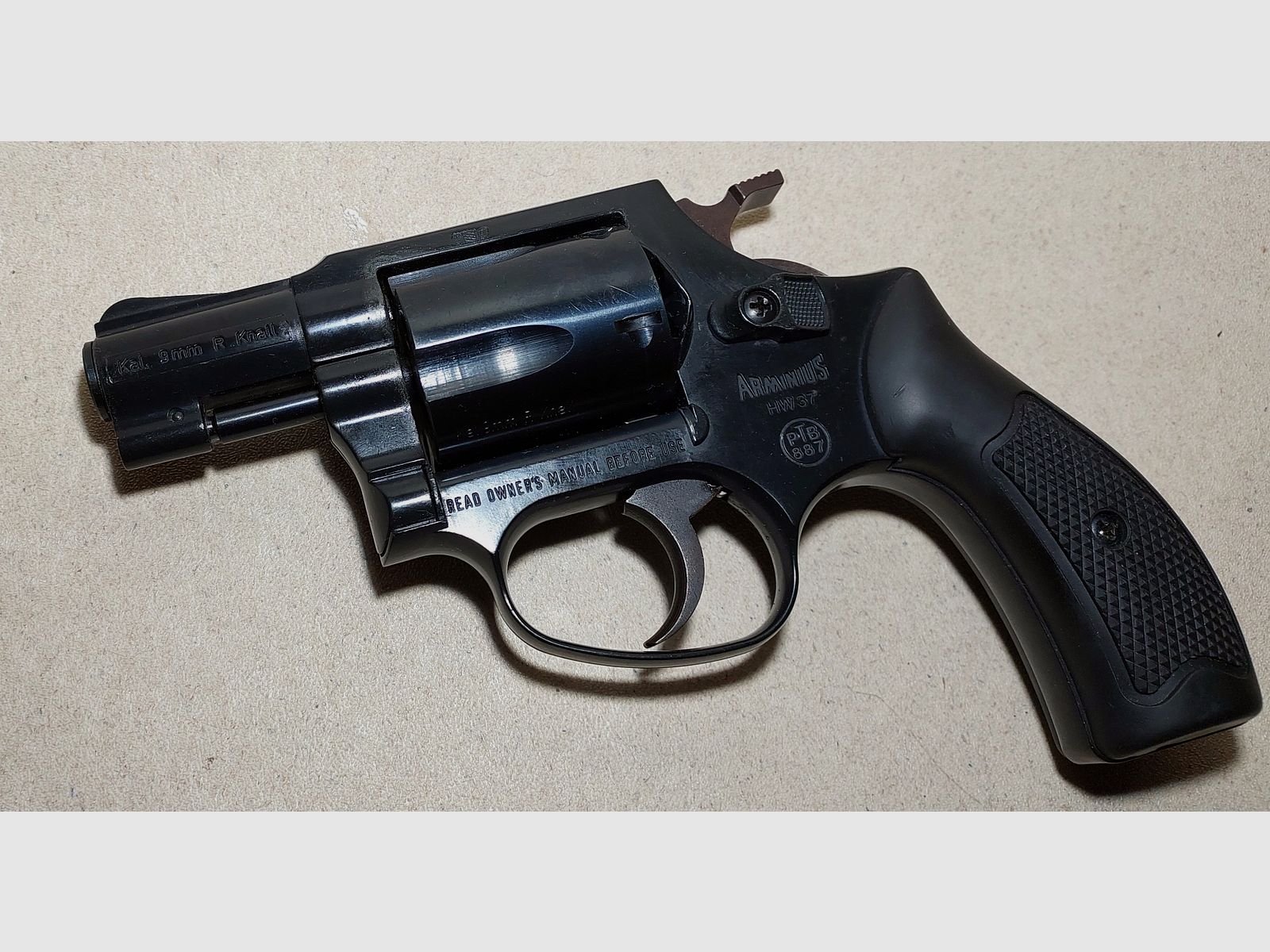 Weihrauch HW37 cal. 9mm R.K. (PTB 887) 