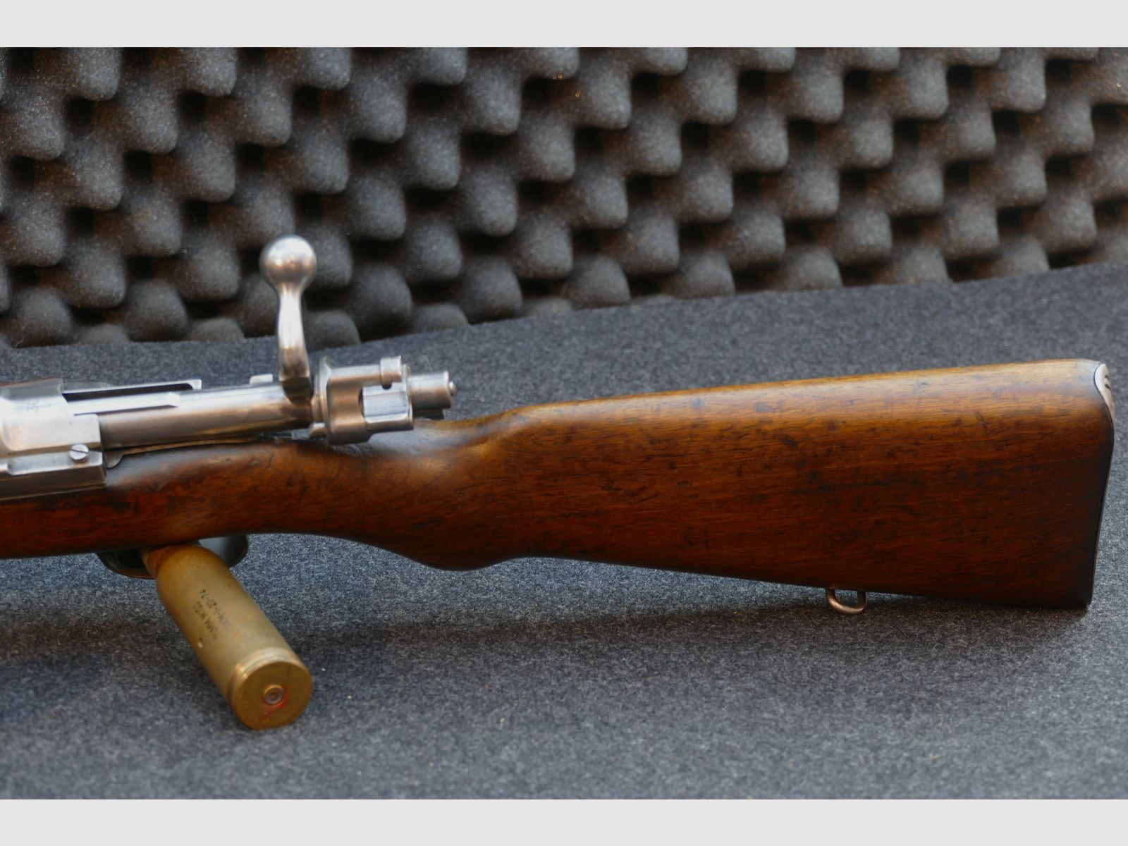 Kurzkarabiner Kurzgewehr „Kolumbien“ — FN-Typ, .30-06 Springfield, mit Seitenmontage