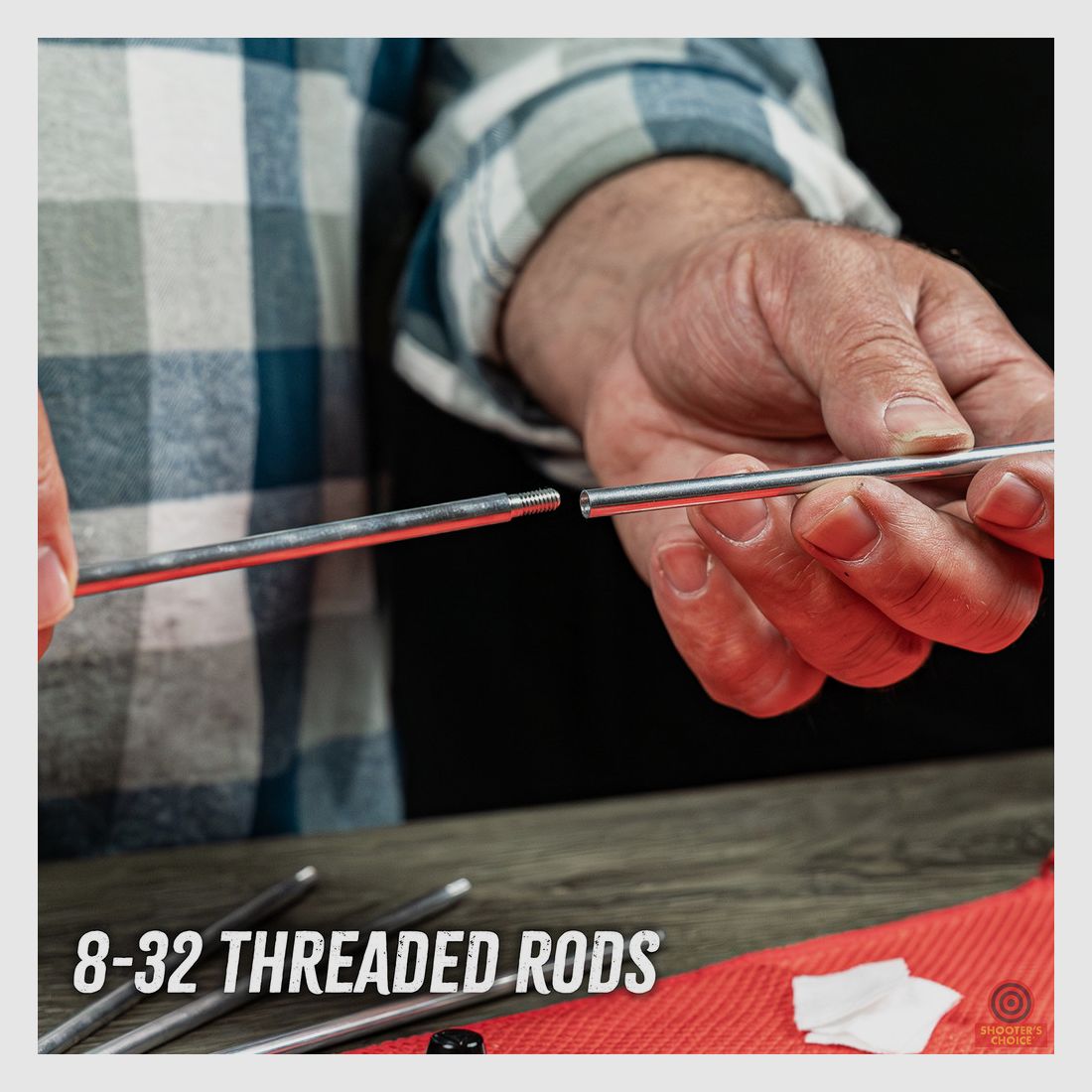 Shooter's Choice Gun Cleaning Kit .22 / .223 – 8-32 incl. FP-10 Lubricant Elite CLP (SHF-SRK-22)