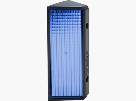 Wildwarn-Spiegelreflektor, blau