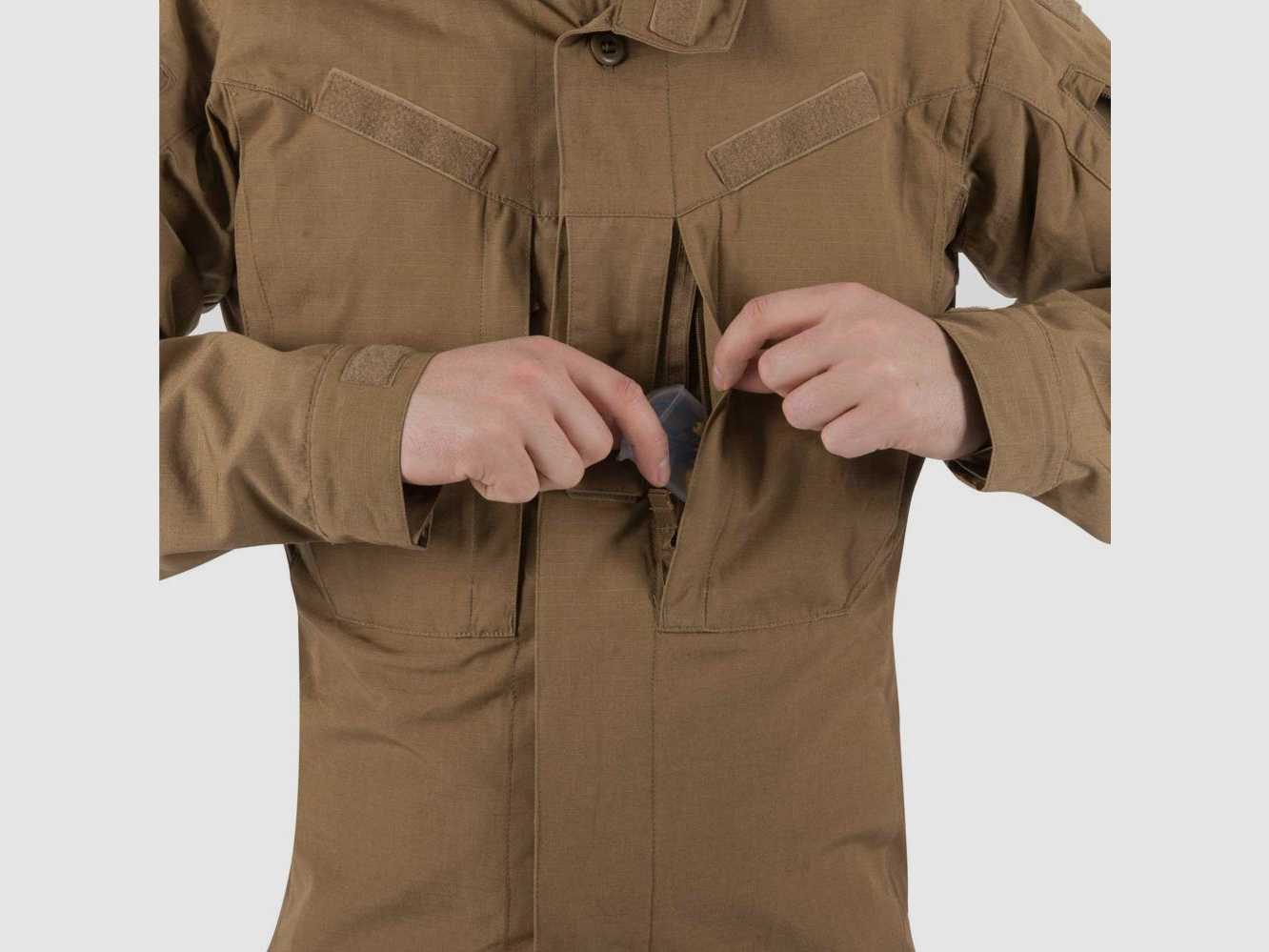 HELIKON-TEX MBDU SHIRT® NyCo RIPSTOP COYOTE