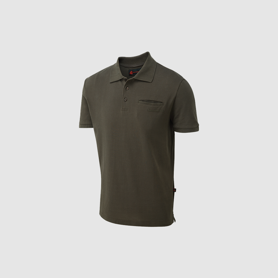 ShooterKing Game Polo Shirt Bruin, afbeelding 2 van 3