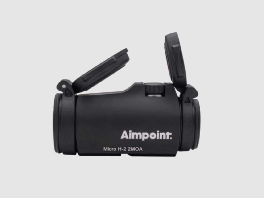 Aimpoint 682510205 Micro H-2 Black Red Dot 2 MOA ohne Montage