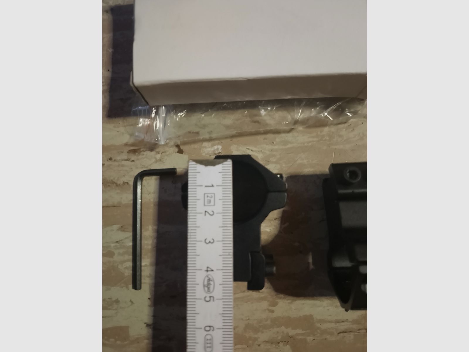 Nowe czarne pierścienie montażowe do celownika, adapter na szynę 11mm Picatinny, średnica 25mm