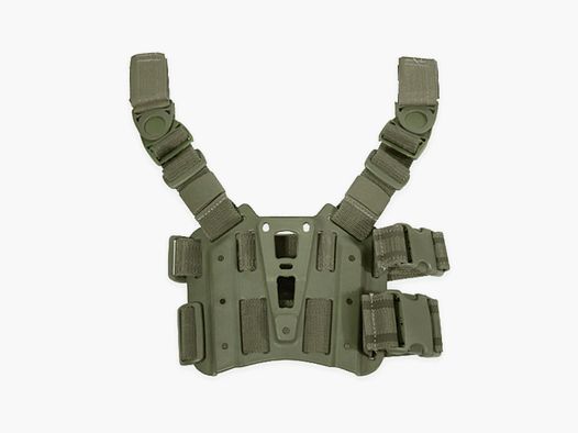 Taktische Plattform BLACKHAWK! für SERPA- oder CQC-Holster – grün