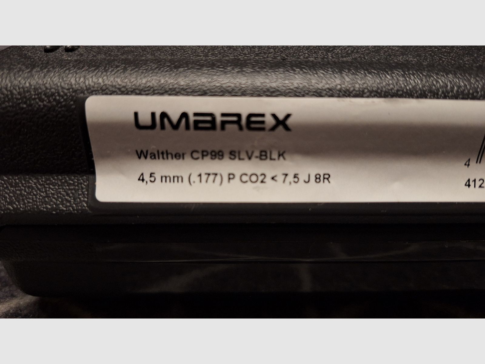 Walther CP99 Nickel 4,5 mm Diabolo CO2-pistool NIEUW!