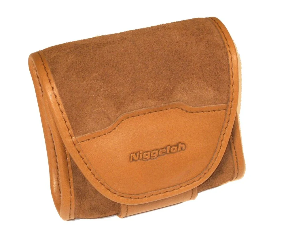 Leather ammunition case 6x bullet/4x shot Niggeloh