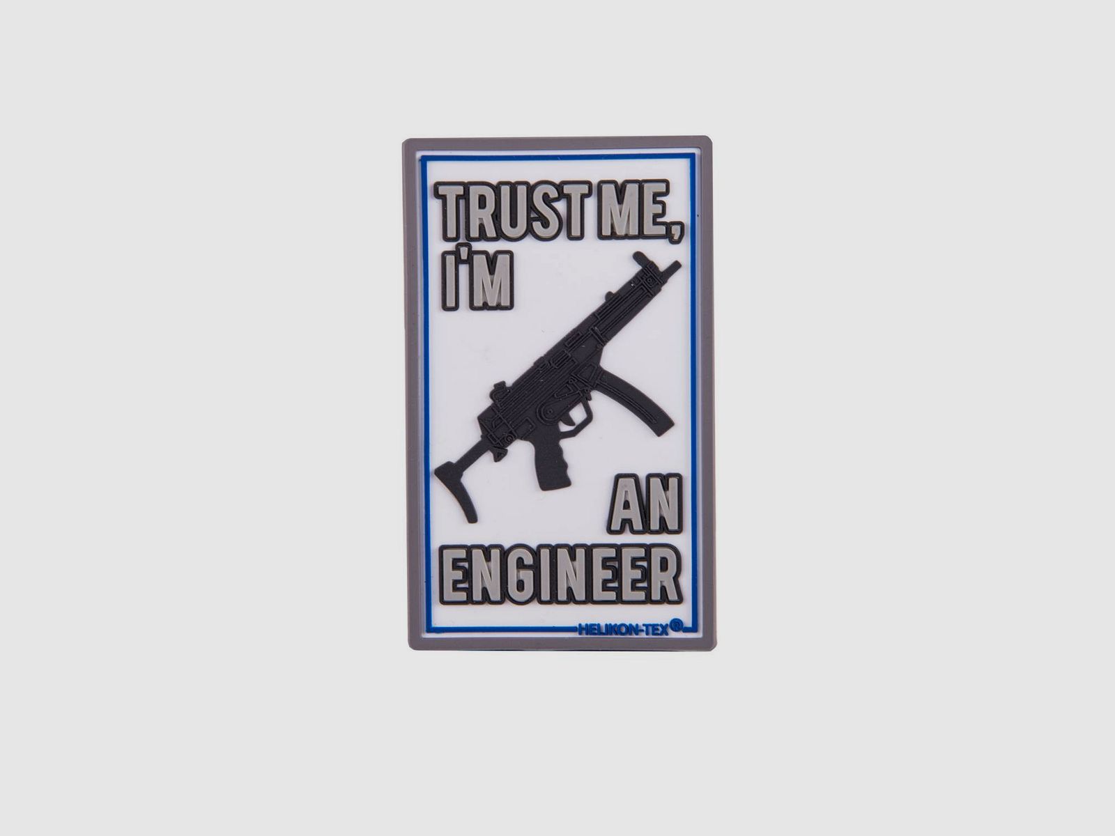 HELIKON-Emblem Trust Me I'm An Engineer – Weiß (OD-TME-RB-20), Bild 2 von 2