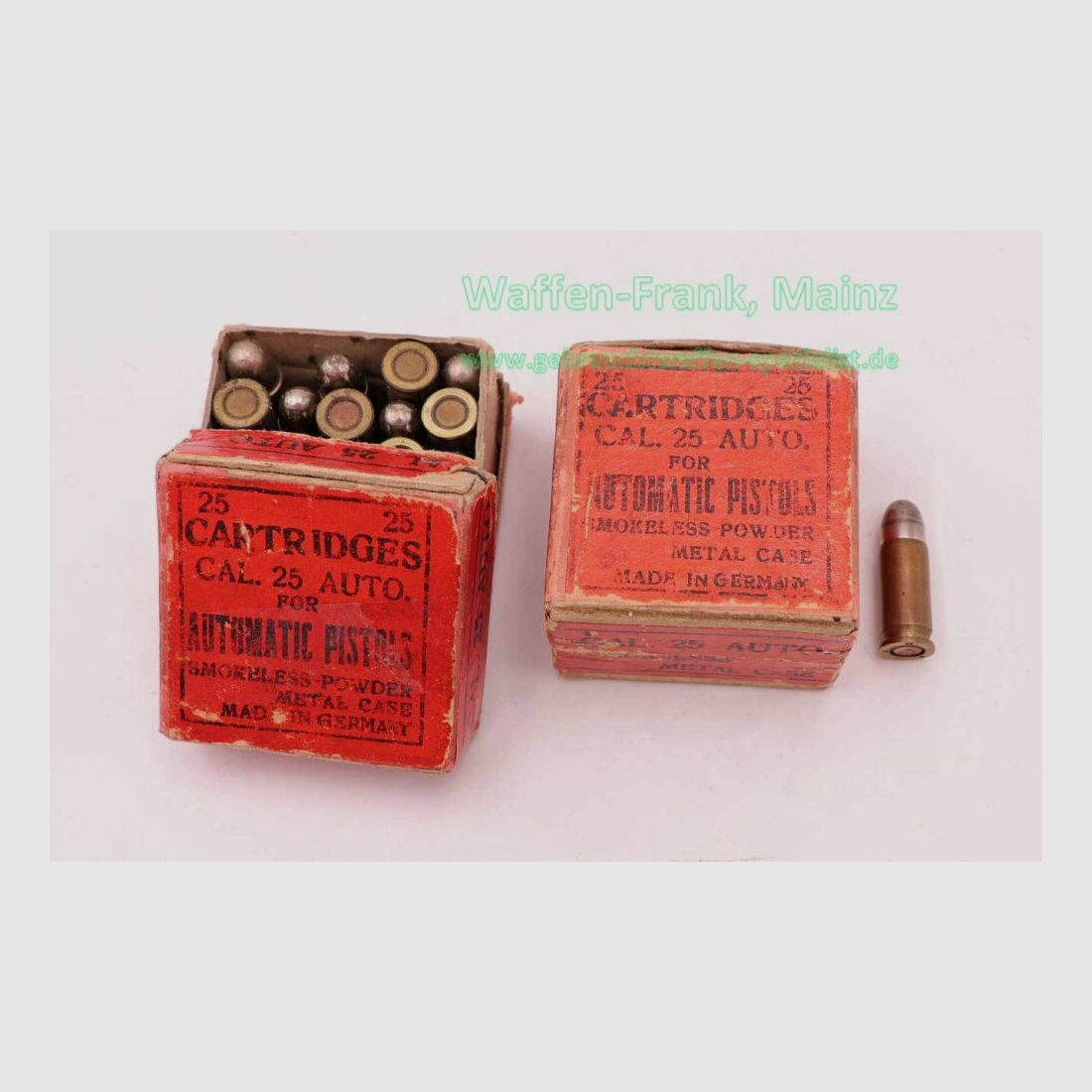 RWS (WZd.Fa.Rottweil) Pistol Ammunition