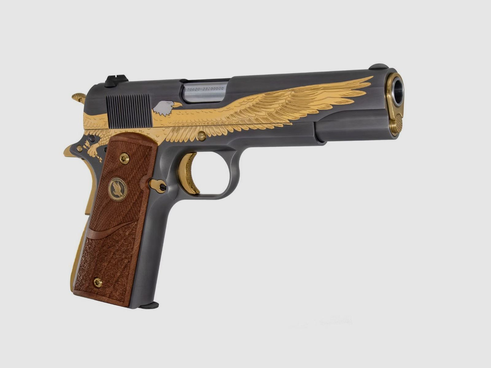 Tisas – pistola / ZIG M 1911 / Golden Eagle / .45ACP / 8 colpi / 5 pollici canna, immagine 1 di 2