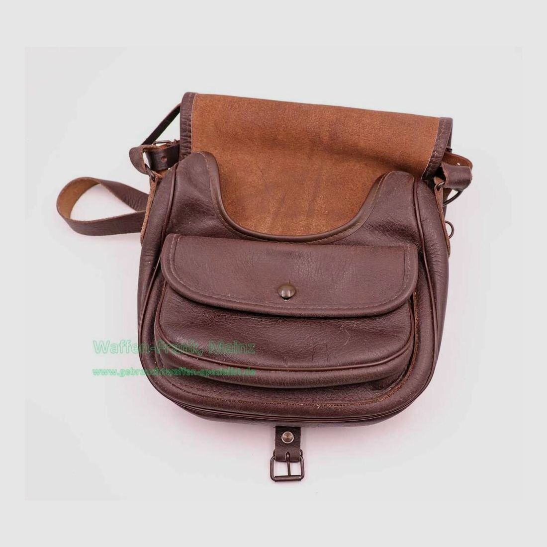 Diverse Hersteller Leder Jagdtasche