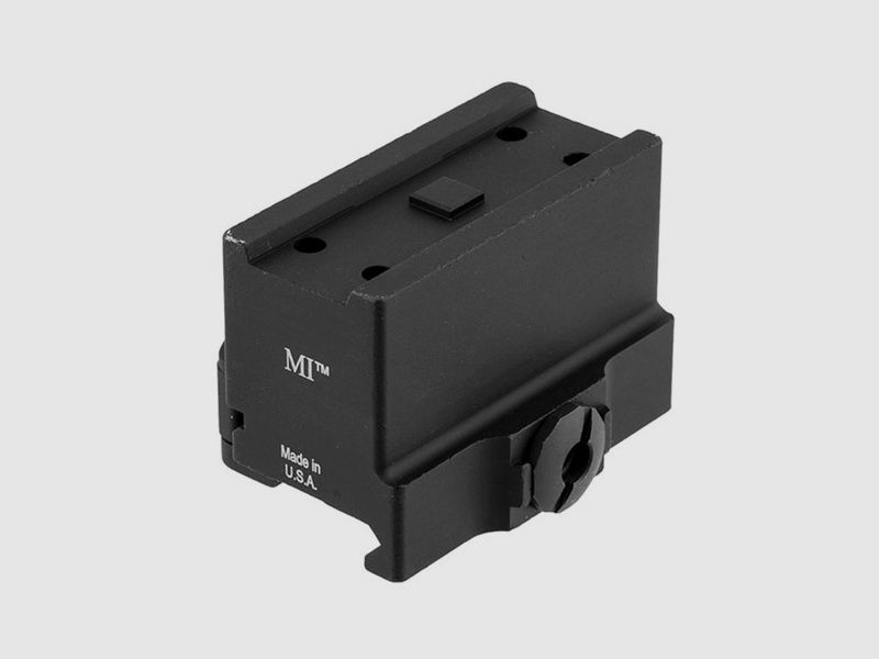 MIDWEST INDUSTRIES AIMPOINT MICRO LOWER 1/3 QD MOUNT, BLACK, image 2 of 7