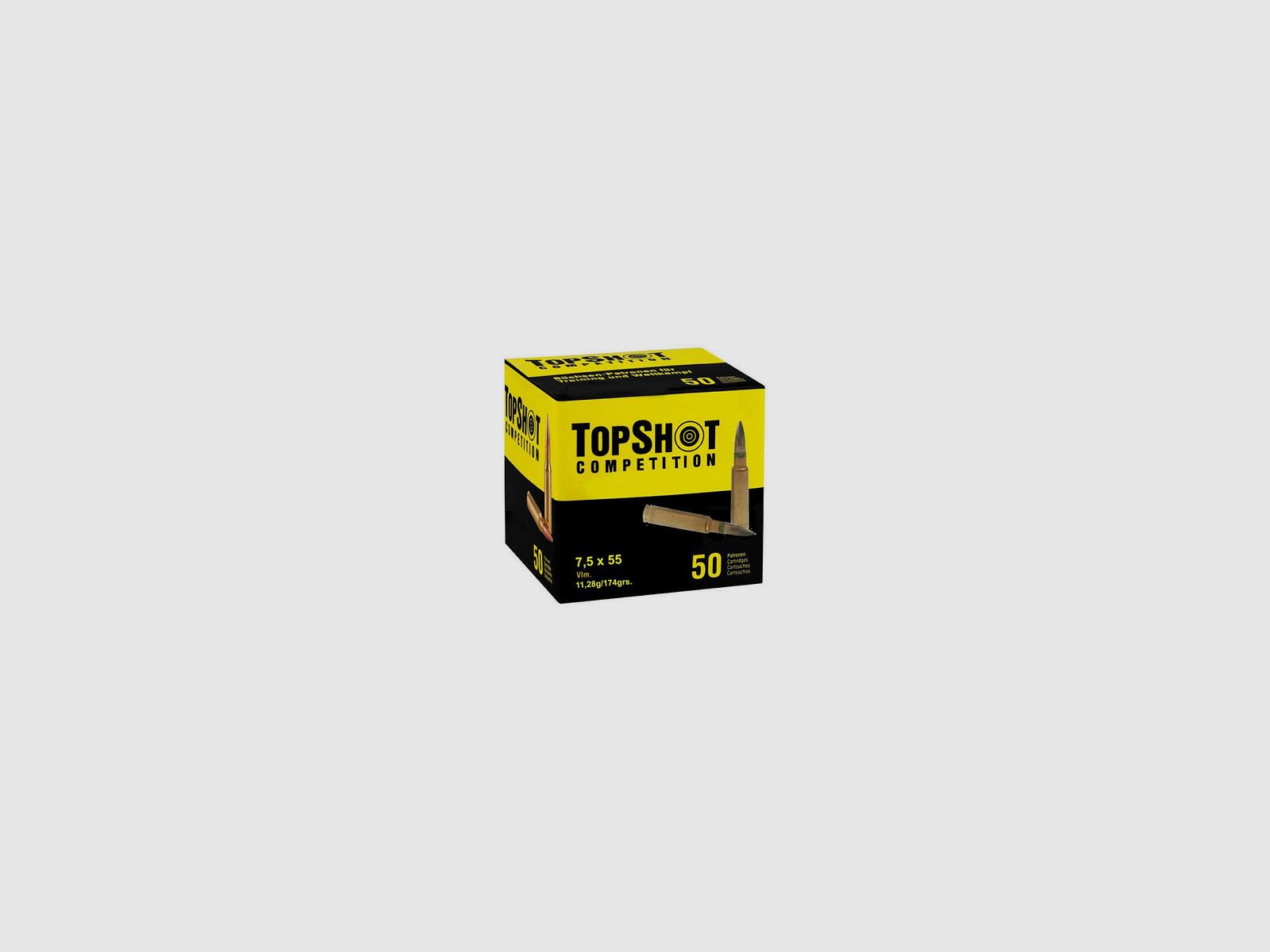 TopShot - 7.5x55 Svizzero - 174 grs.