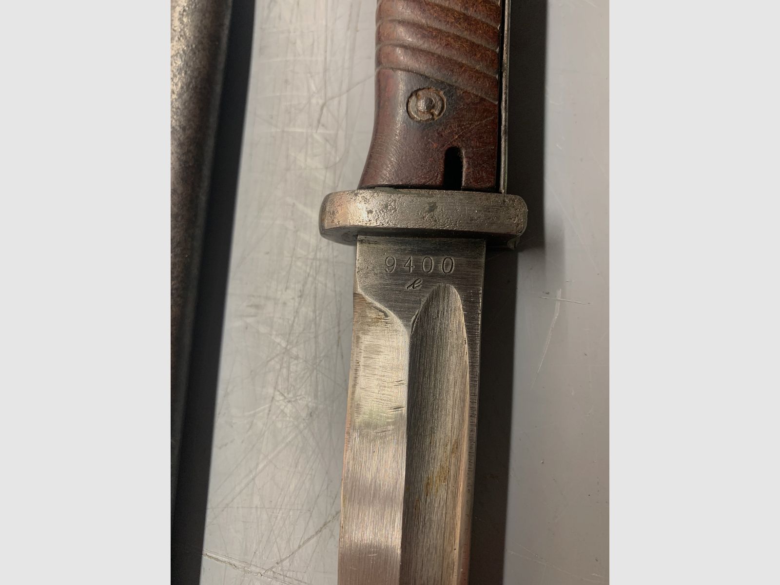 German K98 Bayonet S84/98 III model – 44 ffc – matching numbers – Wehrmacht 1944