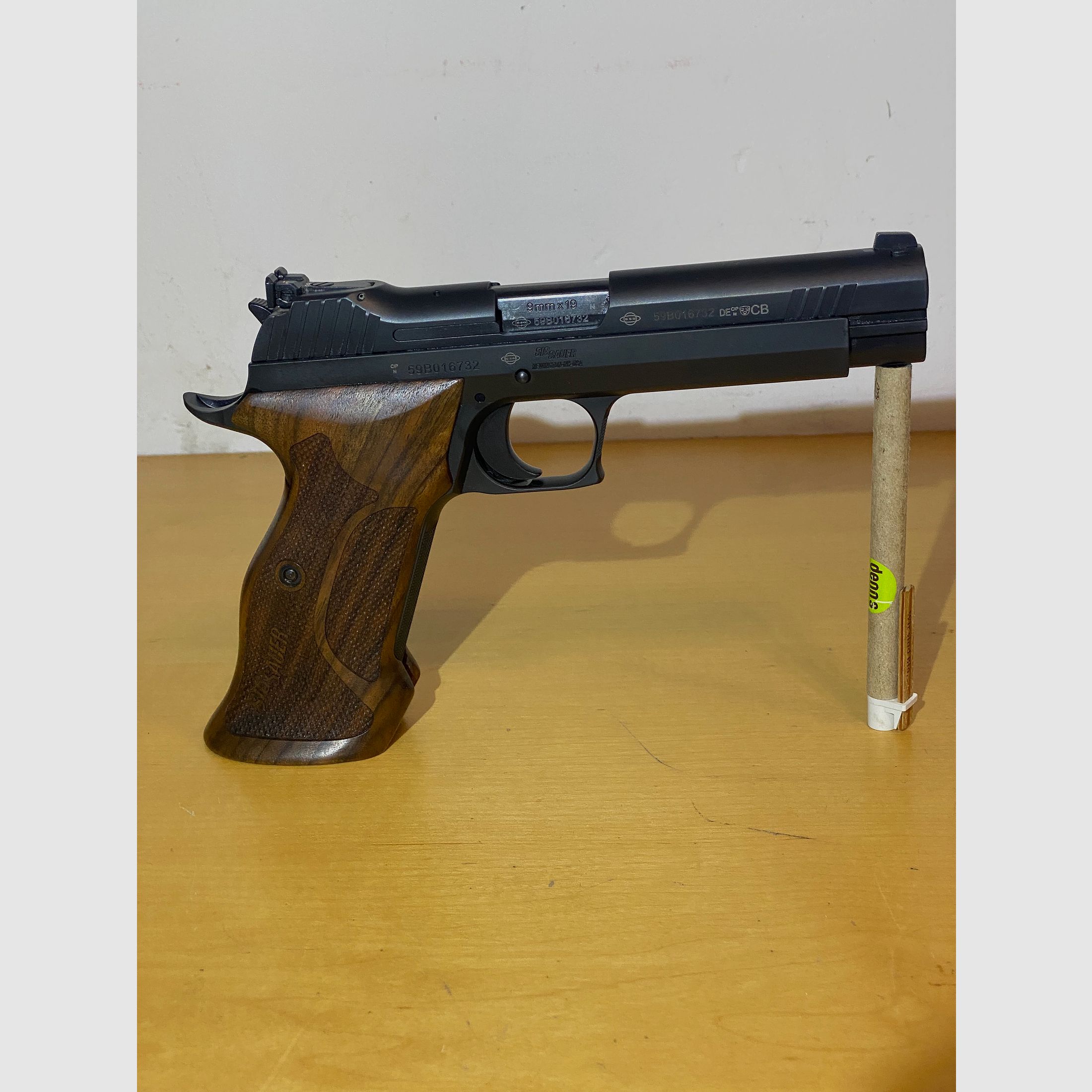 Sig Sauer P210 Target, 9mm Luger, Top Zustand, -Schnäppchen-