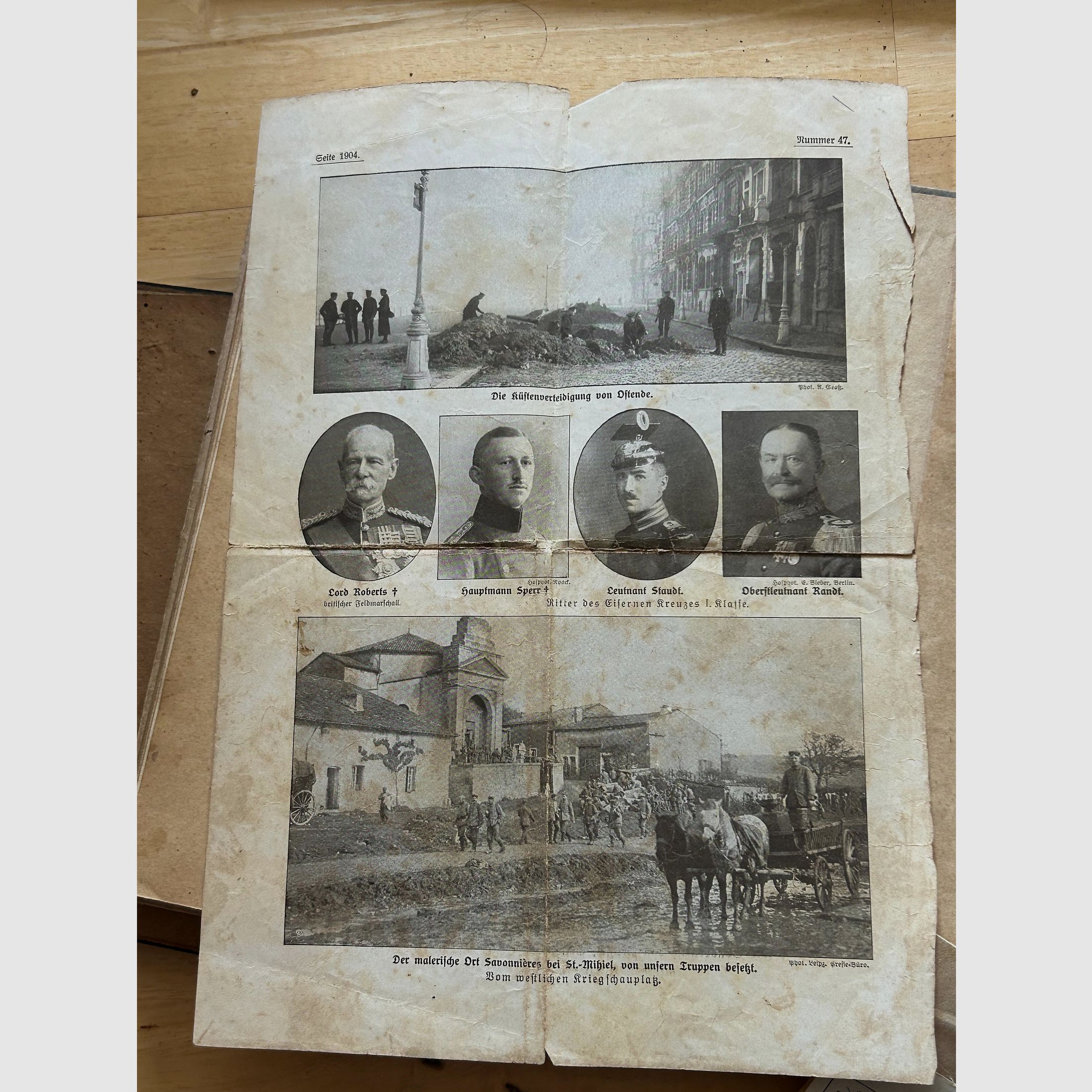 Convolut Première Guerre mondiale | Certificat | Image | Épinglette | Première Guerre mondiale | Seconde Guerre mondiale