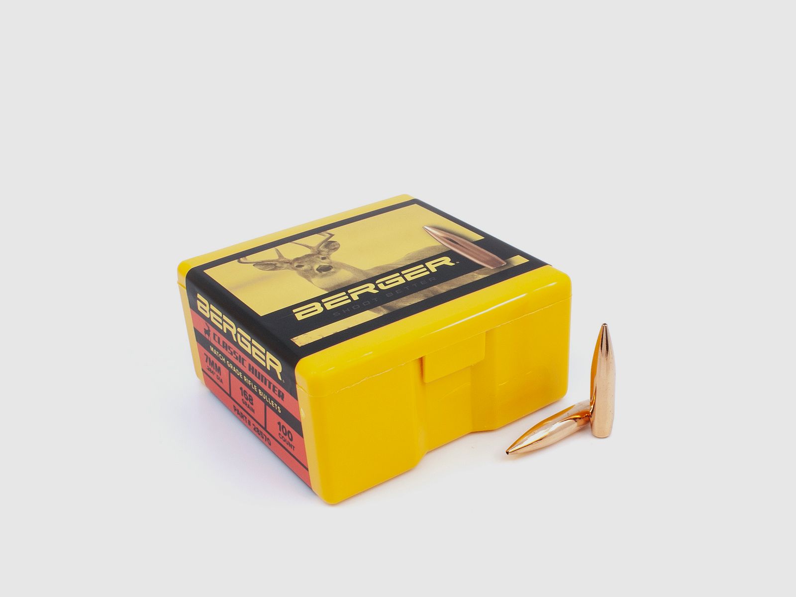 Berger Pocisk 7mm/.284 Classic Hunter 168GR 100 Sztuk