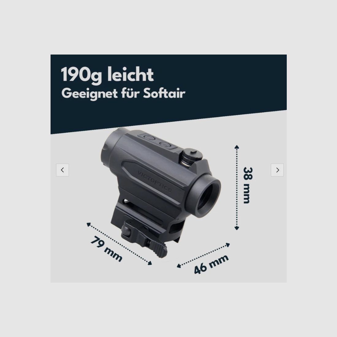 Victoptics RDSL28 SRD 1x20 - Leuchtpunktvisier