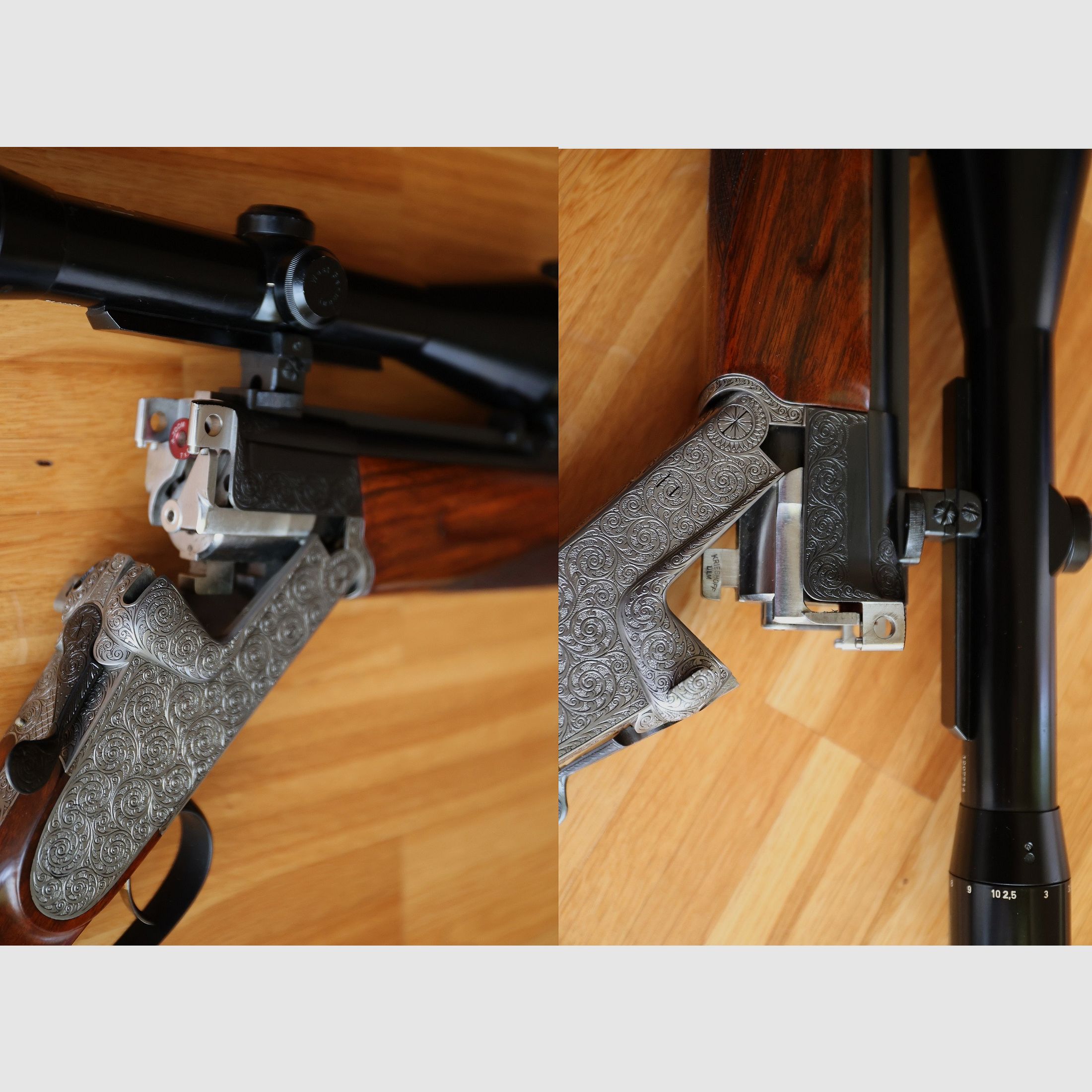 Krieghoff Ulm Primus Bergstutzen - Seitenschlosse